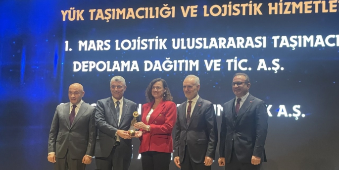 “2023 Yılı Hizmet İhracatının Şampiyonları Ödülleri”nde Yük Taşımacılığı ve Lojistik Hizmetleri kategorisinde şampiyonluğu Mars Logistics göğüsledi.