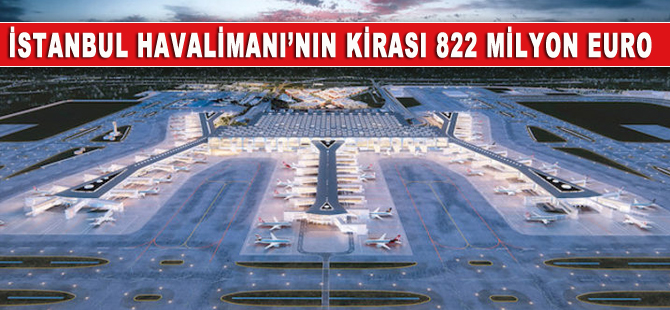 3. havalimanının kirası 822 milyon euro