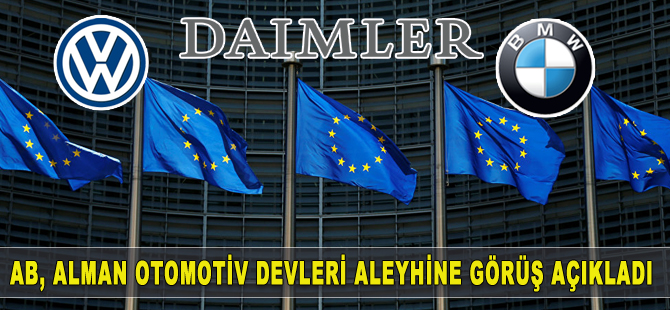 AB, Alman otomotiv devleri aleyhinde görüş açıkladı