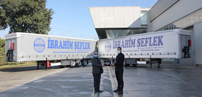 İbrahim Şeflek, üç jenerasyondur olduğu gibi araç yatırımında tercihini yine Tırsan’dan yana kullandı