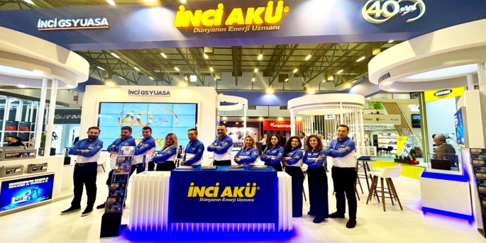 İnci, Automechanika’da  ‘AGM LEO HD’ yeni ağır vasıta akülerini ziyaretçilerle buluşturdu.