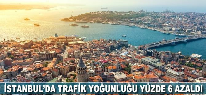 İstanbul’da Trafik Yoğunluğu Yüzde 6 Azaldı