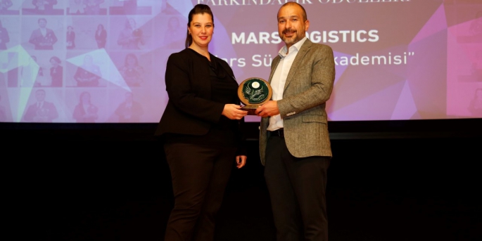 Mars Logistics, “Mars Sürücü Akademisi” ile ödüle layık görüldü.