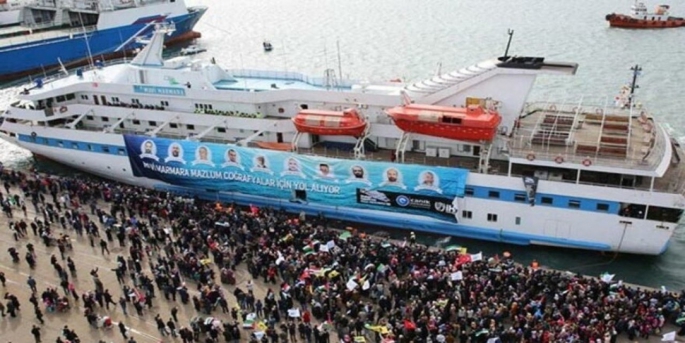 Mavi Marmara gemisi 4 milyon 853 bin liraya satıldı.