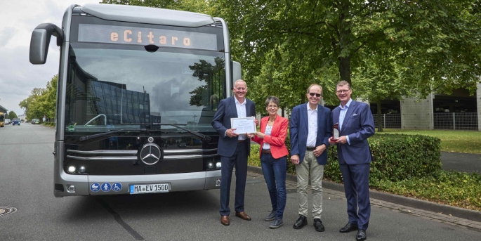 Mercedes-Benz eCitaro G, elektrikli otobüsler arası karşılaştırmada “2024 Yılı Elektrikli Otobüs Şampiyonu” oldu.