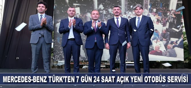 Mercedes-Benz Türk’ten 7 Gün 24 Saat Açık Yeni Otobüs Servisi