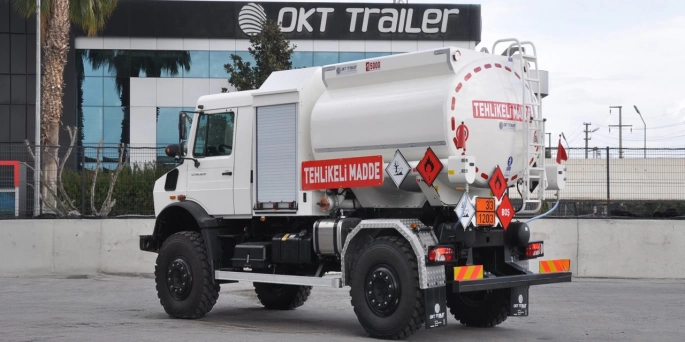 OKT Trailer, Koluman işbirliğiyle özel bir tanker üretti