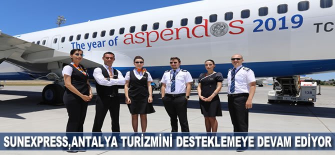 SunExpress, Antalya turizmini desteklemeye devam ediyor